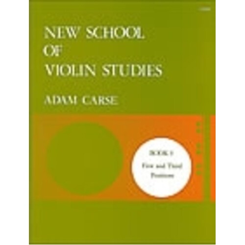 New School Of Violin Studies Book 3 (Softcover Book)