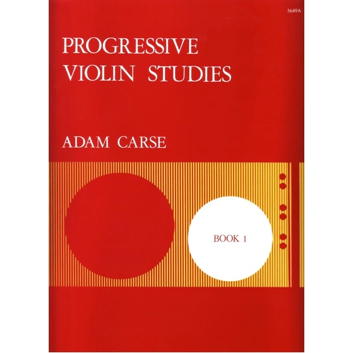 Carse Progressive Violin Studies Book 1