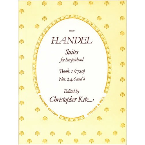 Handel - Suites for Harpsichord Book 1 (1720) Nos. 2, 4, 6 & 8