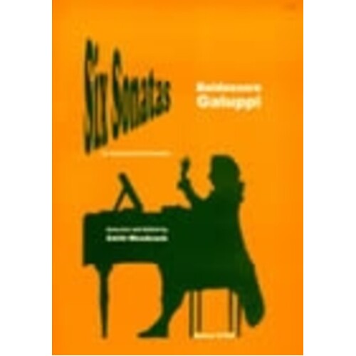 Galuppi - 6 Sonatas For Keyboard (Softcover Book)