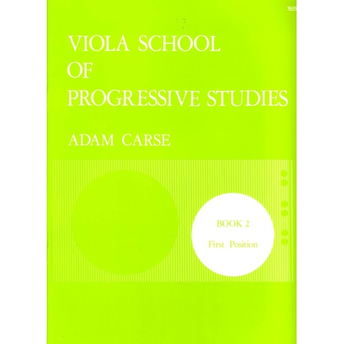 Carse Viola School of Progressive Studies Book 2