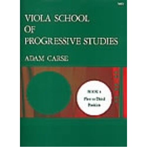 Viola School Progressive Studies Book 4 (Softcover Book)