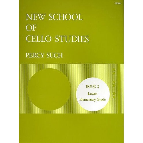 New School of Cello Studies Book 2 by Percy Such, Cello Solo, Stainer & Bell, 1 Page