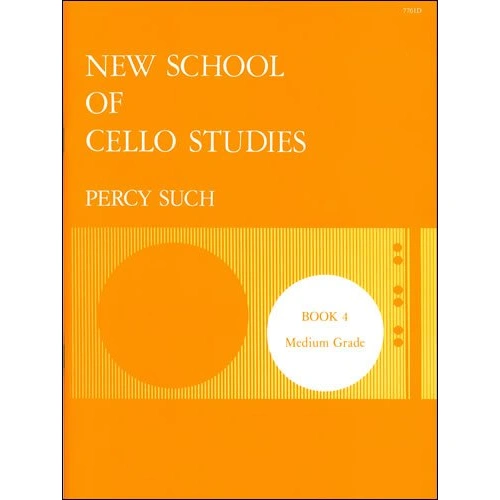 New School of Cello Studies Book 4 by Percy Such, Cello Solo, Stainer & Bell, 1 page