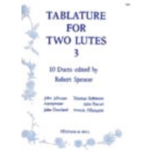 Tablature For 2 Lutes No 3 Guitar (Softcover Book)