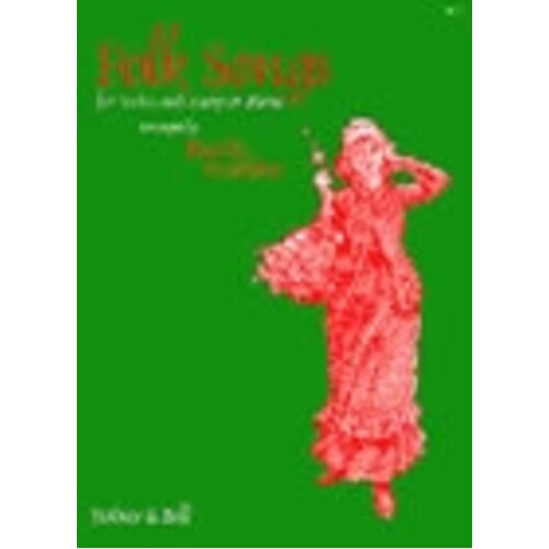 Folk Songs For Voice And Harp (Softcover Book)