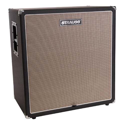 Strauss 4x10 500 Watt Bass Speaker Cabinet (Black)