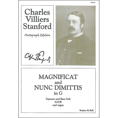 Magnificat and Nunc Dimittis Op 81 G SATB Choral Score by Charles Villiers Stanford