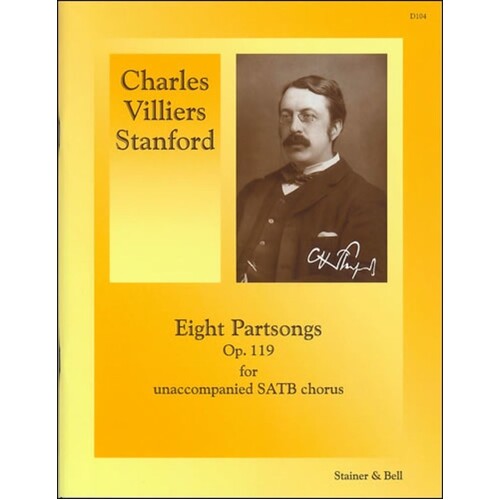 Stanford - 8 Partsongs Op 119 SATB A Cappella (Softcover Book)