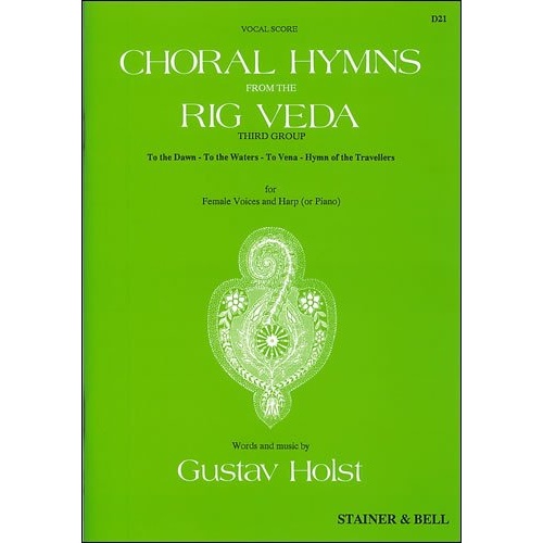 Choral Hymns from Rig Veda Third Group SSAA/Harp by Gustav Holst - Choral Score
