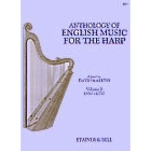 Harp Anthology Of English Harp Music Book 2 (Softcover Book)