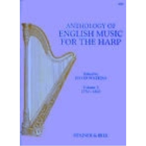 Harp Anthology of English Harp Music Book 3 by Stainer & Bell