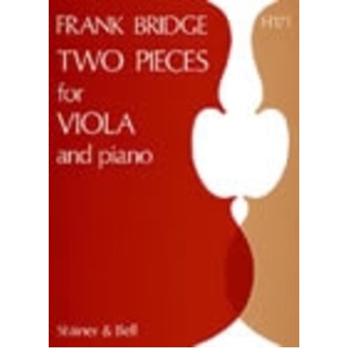 Bridge - 2 Pieces Viola/Piano Pensiero and Allegro Appassionata (Softcover Book)