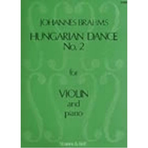 Hungarian Dance No 2 Ed Hubay Violin/Piano (Softcover Book)