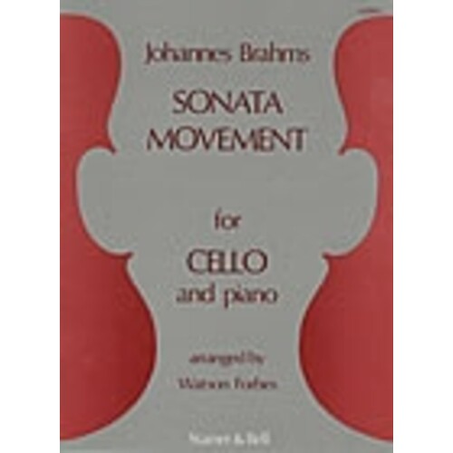 Sonata Movement Vc/Piano (Softcover Book)