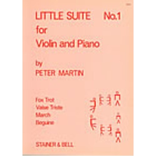 Little Suite No 1 Solo Or Unison Violins Violin Piano (Softcover Book)