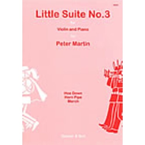 Little Suite No 3 Solo Or Unison Violins Violin Piano (Softcover Book)