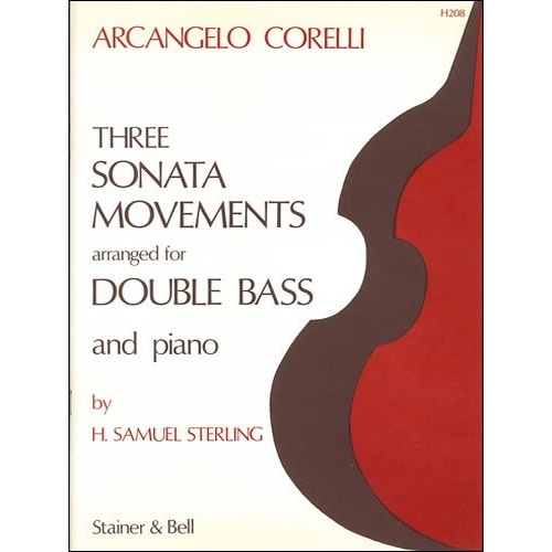 Corelli - 3 Sonata Movements for Double Bass and Piano