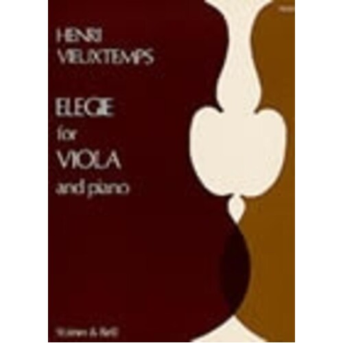 Elegy Op 30 Viola Piano (Softcover Book)