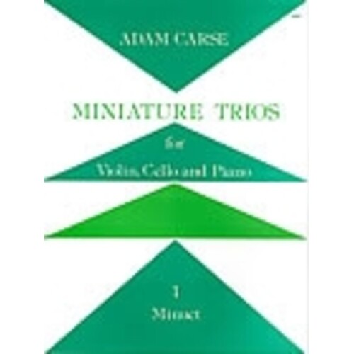 Minuet Violin Vc Piano (Softcover Book)