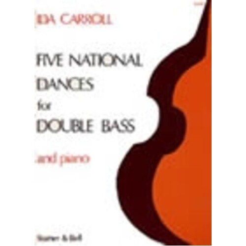 National Dances 5 Double Bass/Piano (Softcover Book)