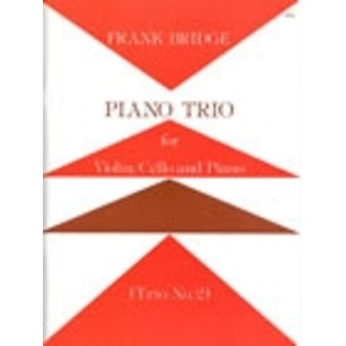 Piano Trio No 2 Violin Vc Piano Score/Parts (Softcover Book)