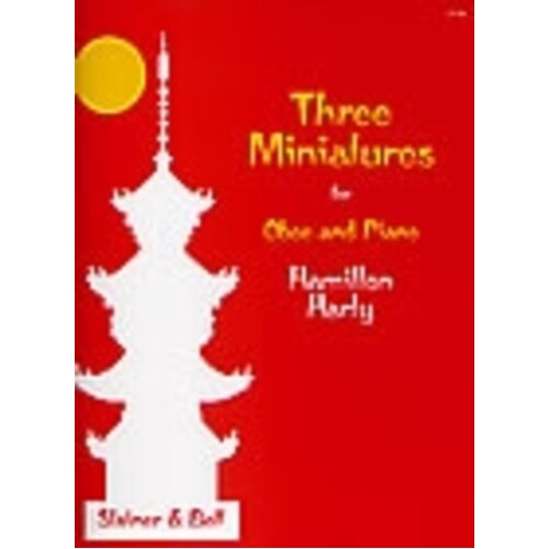 Harty - Three Miniatures Oboe/Piano (Softcover Book)