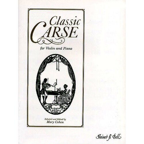 Classic Carse Book 2 Ed Cohen Violin/Piano (Softcover Book)