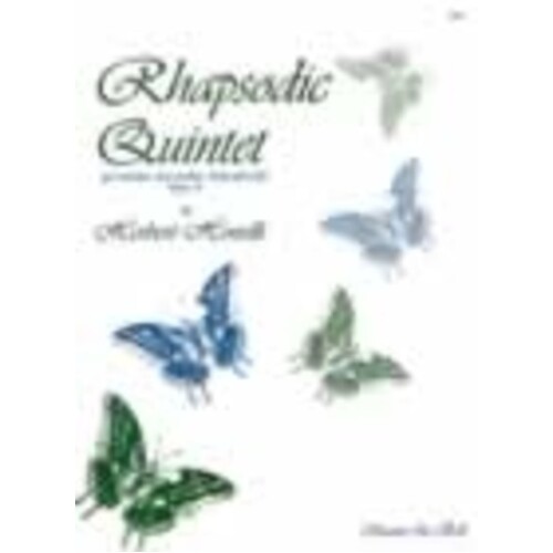 Rhapsodic Quintet Op 31 clarinet 2Violin Viola Vc (Softcover Book)