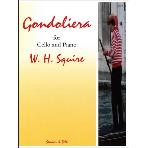 Squire - Gondoliera For Cello/Piano (Softcover Book)