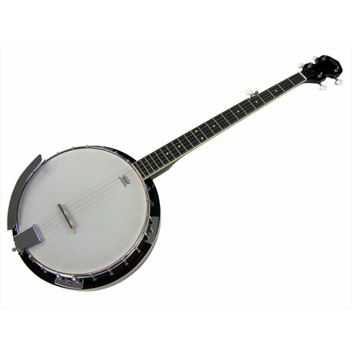 Bryden 5 String Banjo Striped Mahogany Resonator & Mahogany Neck