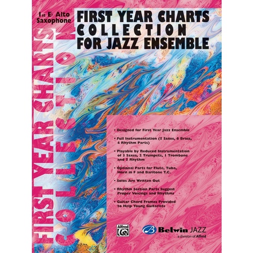 First Year Charts Collection 1st Alto Sax
