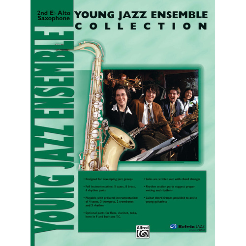 Young Jazz Ensemble Collection 2nd Alto Sax Sheet Music