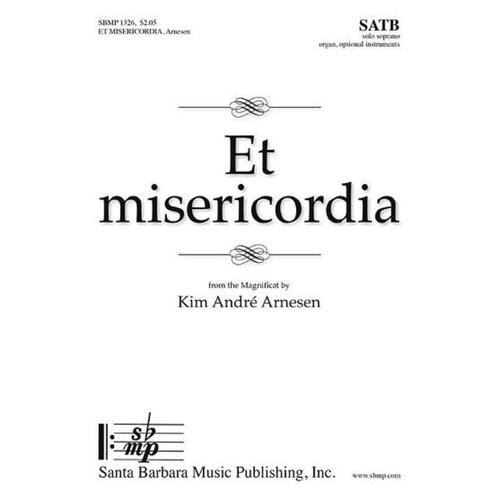 Et Misericordia SATB (Octavo)