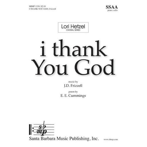 I Thank You God SSAA (Octavo)