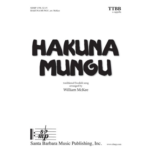 Hakuna Mungu TTBB A Cappella (Octavo)