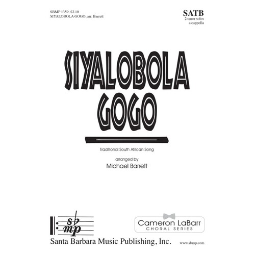 SiyalobOnline Audio Gogo SATB A Cappella (Octavo)