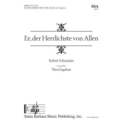 Er Der Herrlichste Von Allen SSA (Octavo)