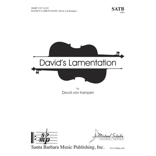 Davids Lamentation SATB A Cappella (Octavo)