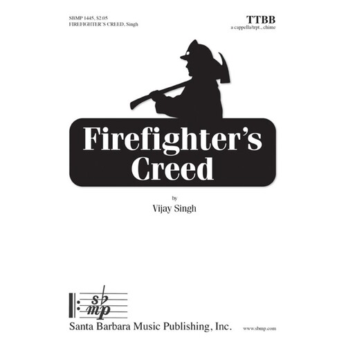 Firefighters Creed TTBB A Cappella (Octavo)
