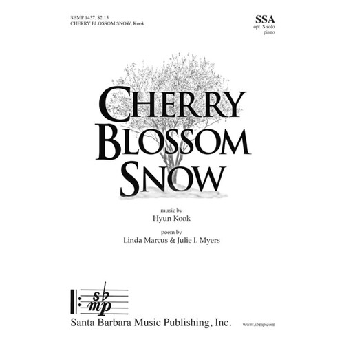 Cherry Blossom Snow SSA (Octavo)