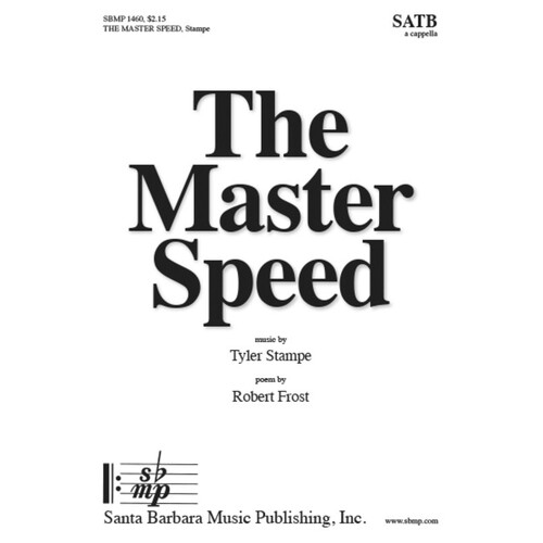 The Master Speed SATB A Cappella (Octavo)