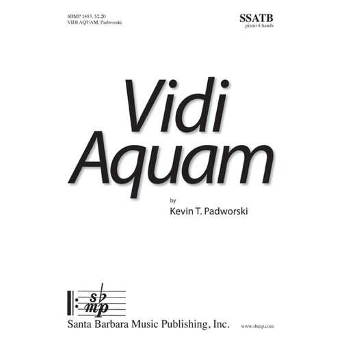 Vidi Aquam SSATB/Piano Duet (Octavo)