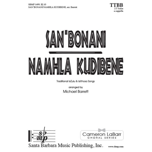 San Bonani/Namhla Kudibene TTBB A Cappella (Octavo)