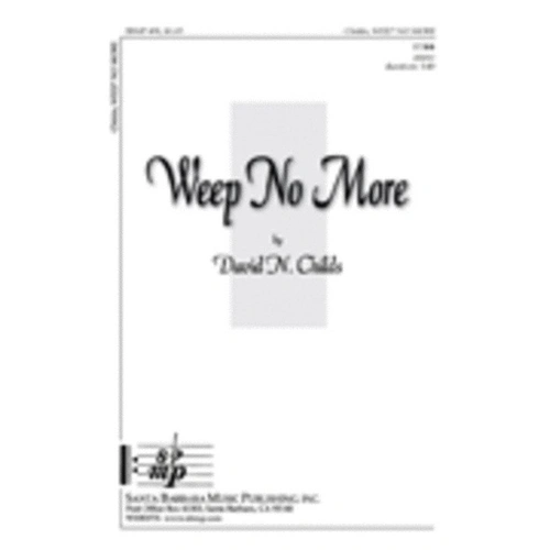 Weep No More TTBB