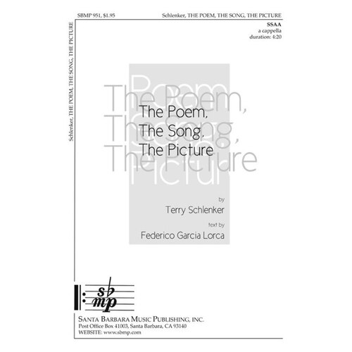 The Poem The Song The Picture SSAA A Cappella (Octavo)