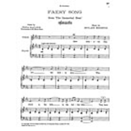 Faery Song Key E Flat