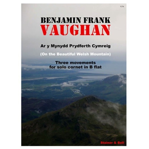 On The Beautiful Welsh Mountain Solo Cornet by Benjamin Vaughan, Trumpet Solo, Stainer & Bell