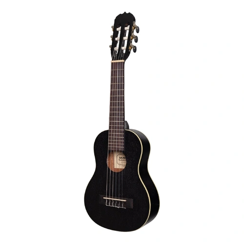 Sanchez SC-30-BLK 1/4 Size Student Classical Guitar - Black, Nylon Strings, Right Handed, 6 Strings, Laminate Meranti, Mahogany Neck