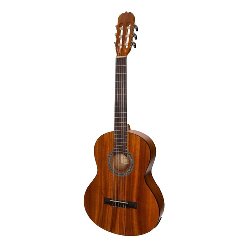 Sanchez 3/4 Student Acoustic-Electric Classical Guitar with Koa Pickup, Natural Finish, Model SC-36ET-KOA